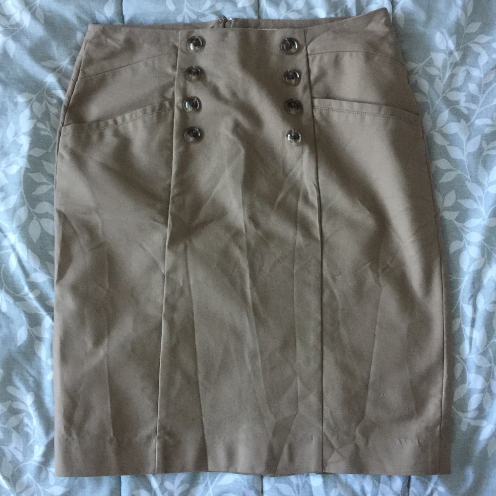 Tan skirt